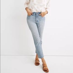 Madewell curvy perfect vintage jean, size 25